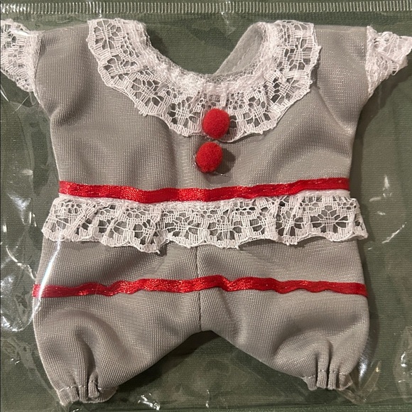 Gray and Red Costume for labubu! Halloween 🎃 🤡 - Picture 1 of 1